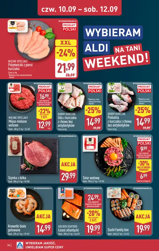 Aldi - gazetka promocyjna Pełny katalog! od poniedziałku 07.09 do soboty 12.09 - strona 36