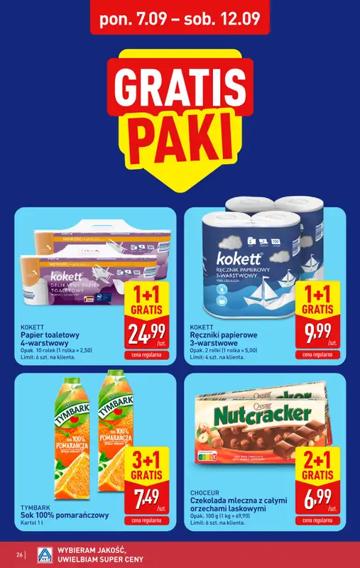 Aldi - gazetka promocyjna Pełny katalog! od poniedziałku 07.09 do soboty 12.09 - strona 26