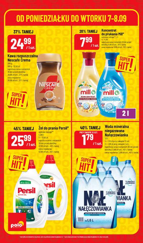 POLOmarket - gazetka promocyjna Super hity od poniedziałku 07.09 do wtorku 08.09 - strona 6