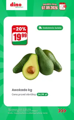 Dino - gazetka promocyjna Specjalna oferta na 07.09.2026 - promocje spoza gazetki od poniedziałku 07.09 do poniedziałku 07.09 - strona 2