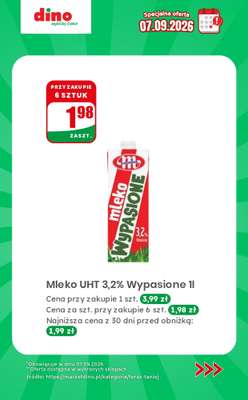 Dino - gazetka promocyjna Specjalna oferta na 07.09.2026 - promocje spoza gazetki od poniedziałku 07.09 do poniedziałku 07.09 - strona 3