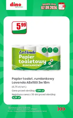 Dino - gazetka promocyjna Specjalna oferta na 07.09.2026 - promocje spoza gazetki od poniedziałku 07.09 do poniedziałku 07.09 - strona 10
