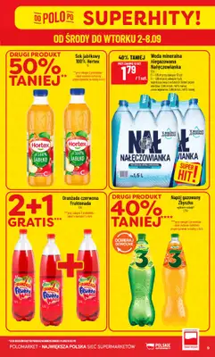 POLOmarket - gazetka promocyjna Gazetka od środy 02.09 do wtorku 08.09 - strona 9