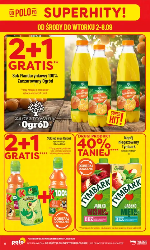 POLOmarket - gazetka promocyjna Gazetka od środy 02.09 do wtorku 08.09 - strona 8