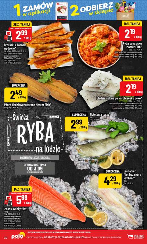 POLOmarket - gazetka promocyjna Gazetka od środy 02.09 do wtorku 08.09 - strona 30