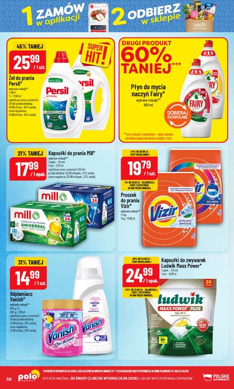 POLOmarket - gazetka promocyjna Gazetka od środy 02.09 do wtorku 08.09 - strona 58