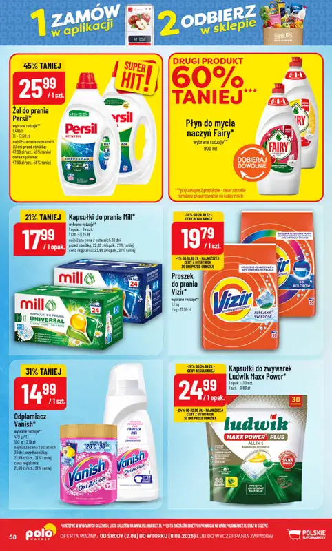 POLOmarket - gazetka promocyjna Gazetka od środy 02.09 do wtorku 08.09 - strona 58