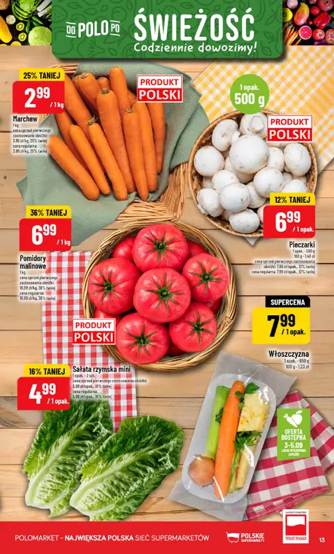 POLOmarket - gazetka promocyjna Gazetka od środy 02.09 do wtorku 08.09 - strona 13