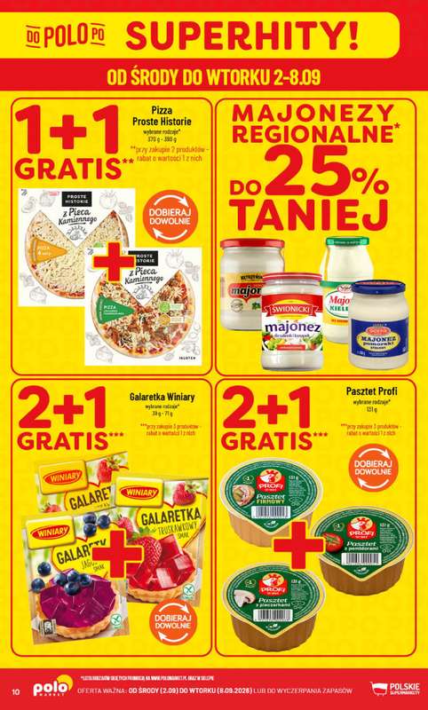 POLOmarket - gazetka promocyjna Gazetka od środy 02.09 do wtorku 08.09 - strona 10