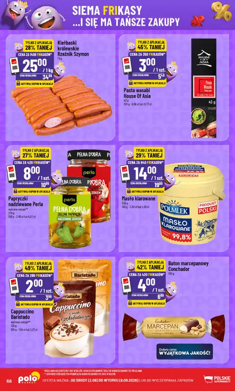 POLOmarket - gazetka promocyjna Gazetka od środy 02.09 do wtorku 08.09 - strona 68