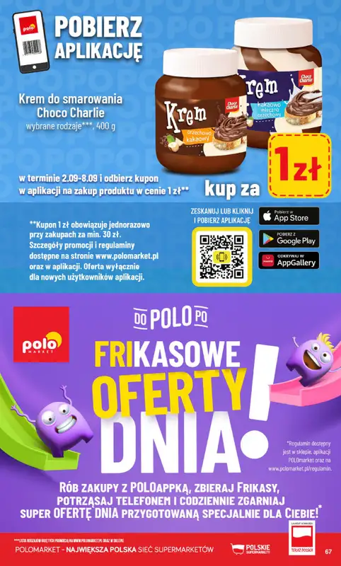 POLOmarket - gazetka promocyjna Gazetka od środy 02.09 do wtorku 08.09 - strona 67