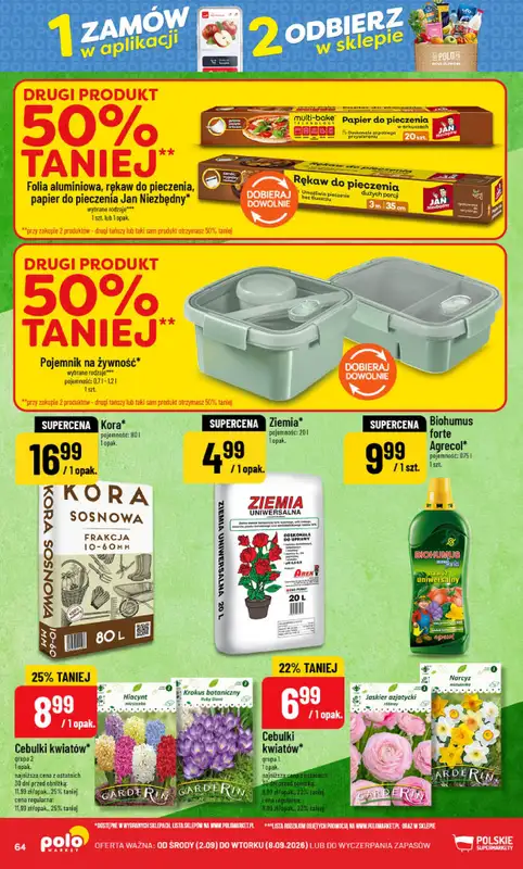 POLOmarket - gazetka promocyjna Gazetka od środy 02.09 do wtorku 08.09 - strona 64