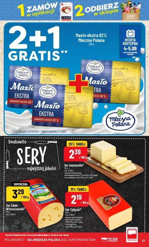 POLOmarket - gazetka promocyjna Gazetka od środy 02.09 do wtorku 08.09 - strona 23