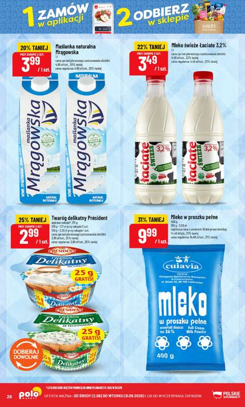 POLOmarket - gazetka promocyjna Gazetka od środy 02.09 do wtorku 08.09 - strona 26