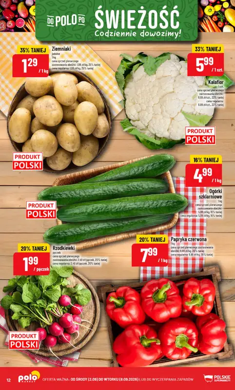 POLOmarket - gazetka promocyjna Gazetka od środy 02.09 do wtorku 08.09 - strona 12