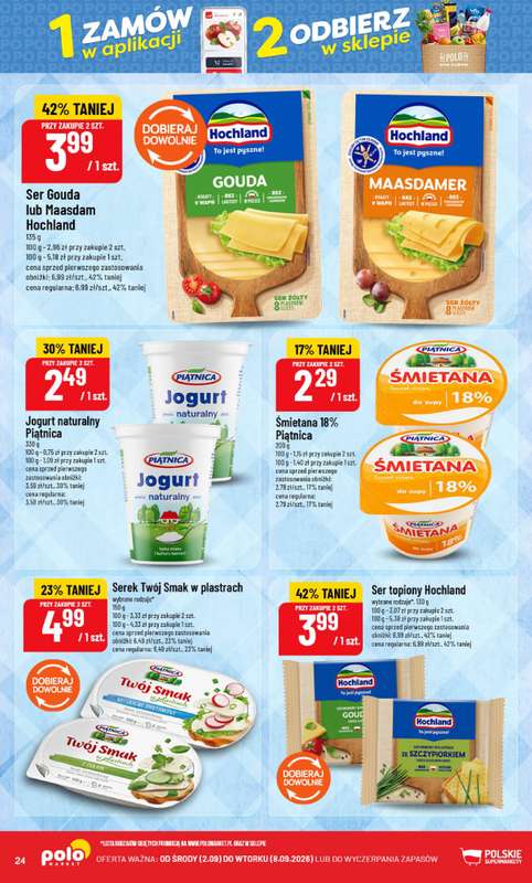 POLOmarket - gazetka promocyjna Gazetka od środy 02.09 do wtorku 08.09 - strona 24