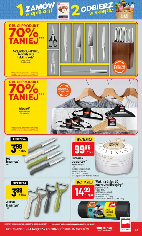 POLOmarket - gazetka promocyjna Gazetka od środy 02.09 do wtorku 08.09 - strona 63