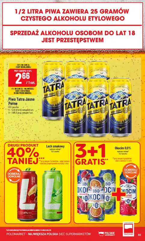 POLOmarket - gazetka promocyjna Gazetka od środy 02.09 do wtorku 08.09 - strona 55