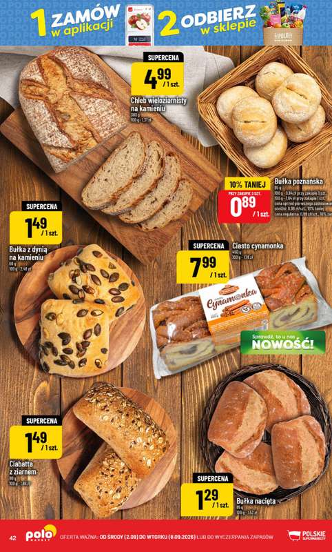 POLOmarket - gazetka promocyjna Gazetka od środy 02.09 do wtorku 08.09 - strona 42