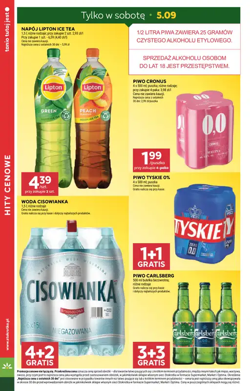 Stokrotka - gazetka promocyjna Gazetka Market od czwartku 03.09 do środy 09.09 - strona 2