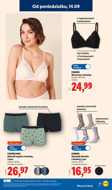Lidl - gazetka promocyjna Katalog od poniedziałku 14.09 do soboty 19.09 - strona 25