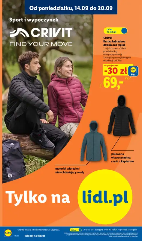 Lidl - gazetka promocyjna Katalog od poniedziałku 14.09 do soboty 19.09 - strona 10