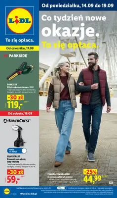 Lidl - gazetka promocyjna Katalog od poniedziałku 14.09 do soboty 19.09