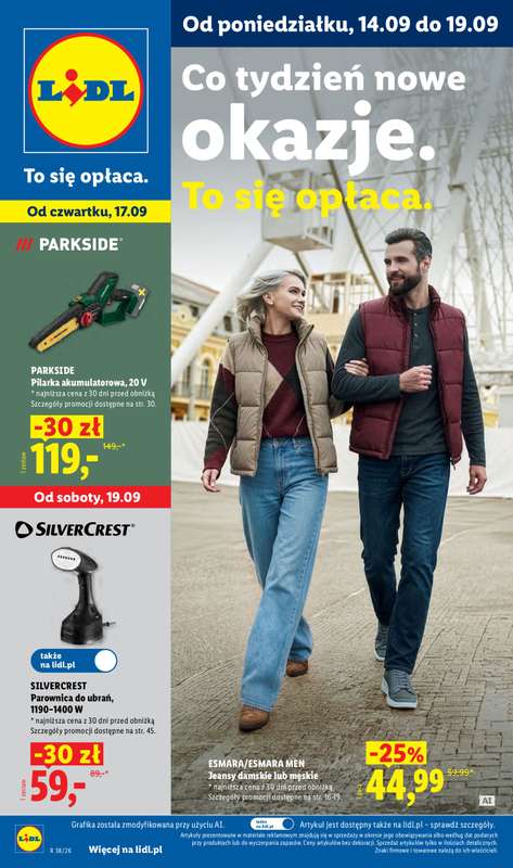 Lidl - gazetka promocyjna Katalog od poniedziałku 14.09 do soboty 19.09