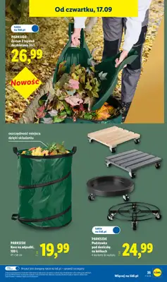 Lidl - gazetka promocyjna Katalog od poniedziałku 14.09 do soboty 19.09 - strona 43