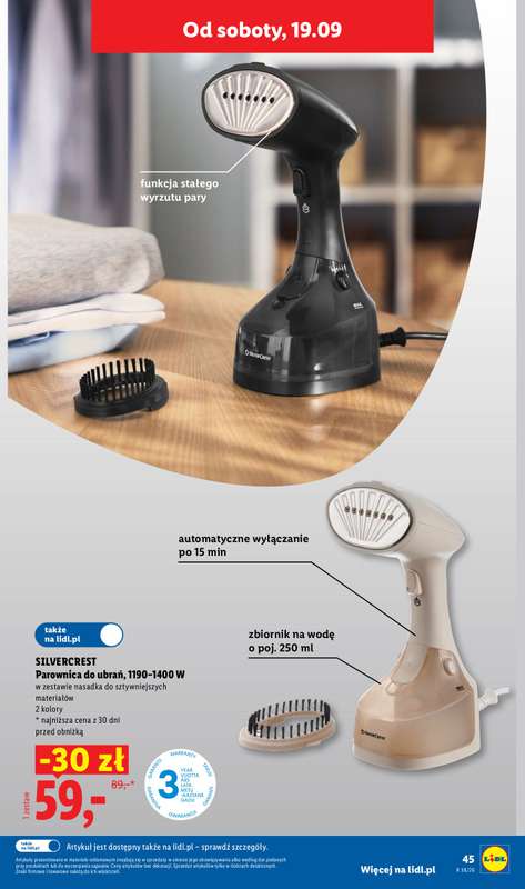 Lidl - gazetka promocyjna Katalog od poniedziałku 14.09 do soboty 19.09 - strona 55