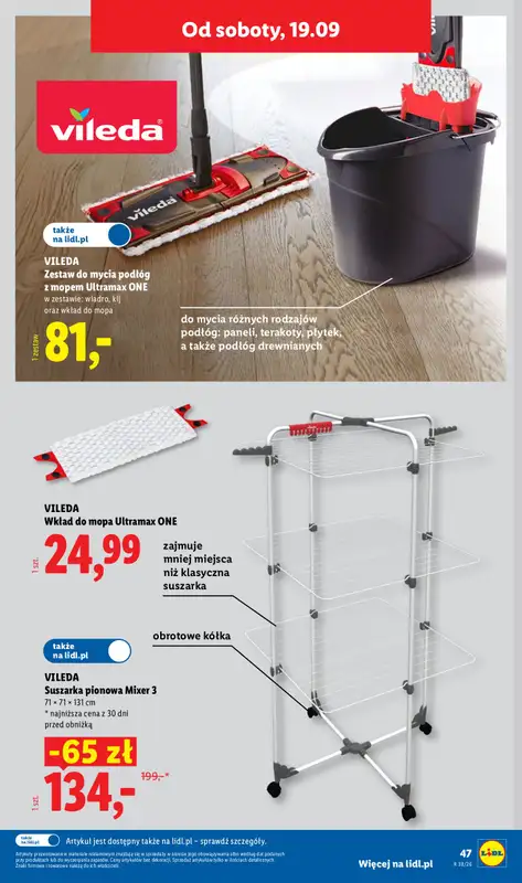 Lidl - gazetka promocyjna Katalog od poniedziałku 14.09 do soboty 19.09 - strona 57