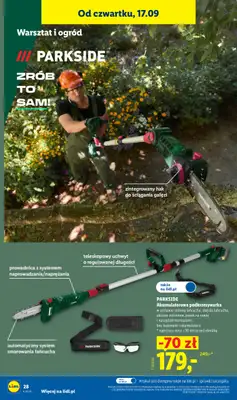 Lidl - gazetka promocyjna Katalog od poniedziałku 14.09 do soboty 19.09 - strona 36