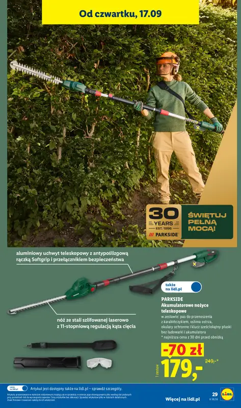 Lidl - gazetka promocyjna Katalog od poniedziałku 14.09 do soboty 19.09 - strona 37