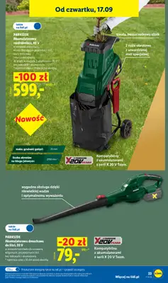 Lidl - gazetka promocyjna Katalog od poniedziałku 14.09 do soboty 19.09 - strona 41