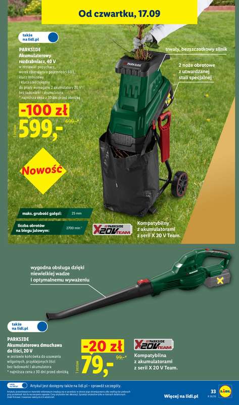 Lidl - gazetka promocyjna Katalog od poniedziałku 14.09 do soboty 19.09 - strona 41