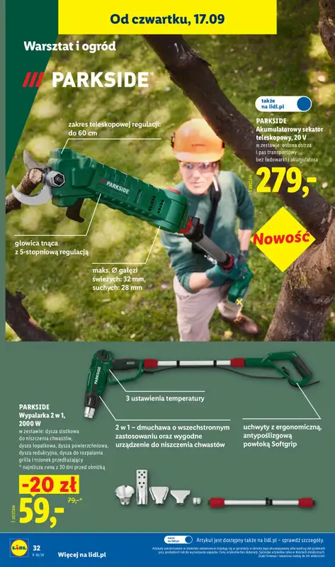 Lidl - gazetka promocyjna Katalog od poniedziałku 14.09 do soboty 19.09 - strona 40