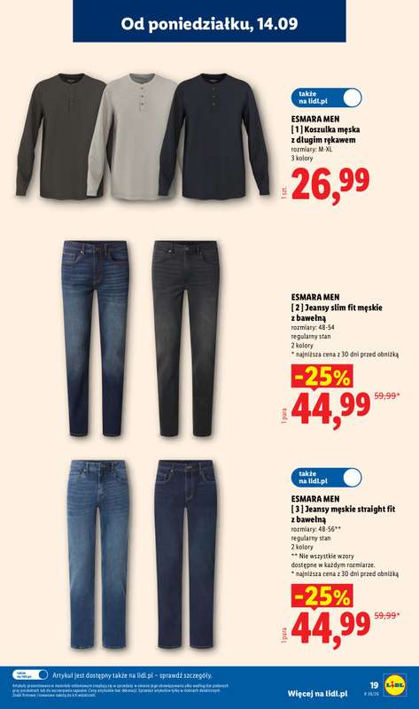 Lidl - gazetka promocyjna Katalog od poniedziałku 14.09 do soboty 19.09 - strona 23