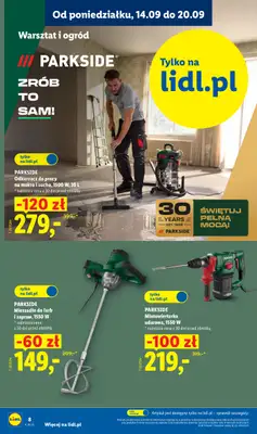 Lidl - gazetka promocyjna Katalog od poniedziałku 14.09 do soboty 19.09 - strona 8