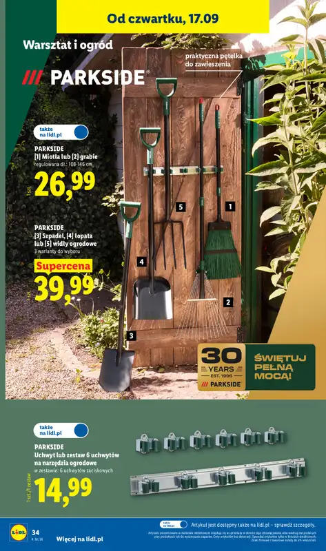 Lidl - gazetka promocyjna Katalog od poniedziałku 14.09 do soboty 19.09 - strona 42