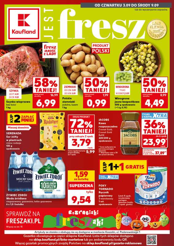 Kaufland - gazetka promocyjna Gazetka Tygodnia od czwartku 03.09 do środy 09.09