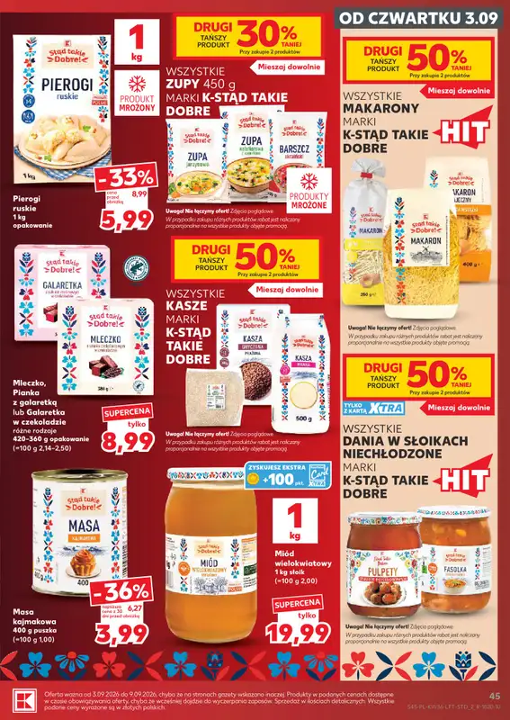 Kaufland - gazetka promocyjna Gazetka Tygodnia od czwartku 03.09 do środy 09.09 - strona 45