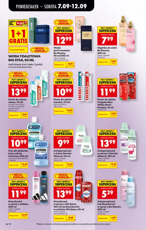 Biedronka - gazetka promocyjna Od poniedziałku od poniedziałku 07.09 do soboty 12.09 - strona 90