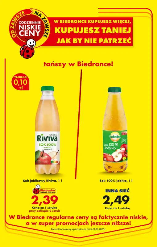 Biedronka - gazetka promocyjna Od poniedziałku od poniedziałku 07.09 do soboty 12.09 - strona 12