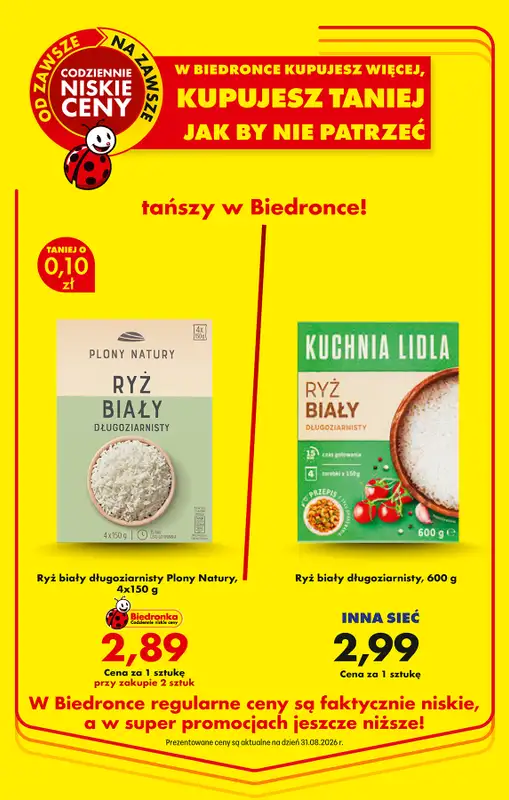 Biedronka - gazetka promocyjna Od poniedziałku, Z ladą tradycyjną od poniedziałku 07.09 do soboty 12.09 - strona 10