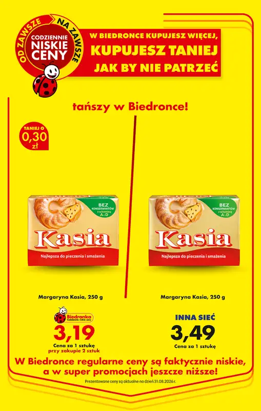 Biedronka - gazetka promocyjna Od poniedziałku, Z ladą tradycyjną od poniedziałku 07.09 do soboty 12.09 - strona 9