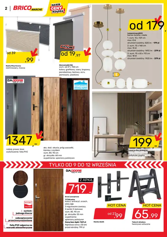 Bricomarche - gazetka promocyjna Gazetka od środy 09.09 do soboty 19.09 - strona 2