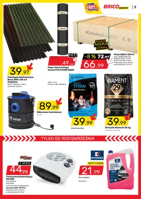 Bricomarche - gazetka promocyjna Gazetka od środy 09.09 do soboty 19.09 - strona 6