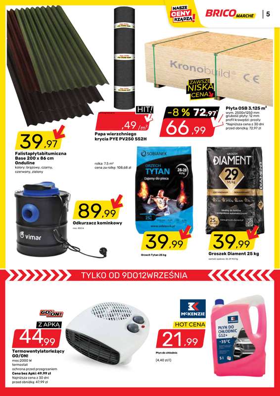 Bricomarche - gazetka promocyjna Gazetka od środy 09.09 do soboty 19.09 - strona 6
