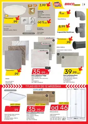 Bricomarche - gazetka promocyjna Gazetka od środy 09.09 do soboty 19.09 - strona 3