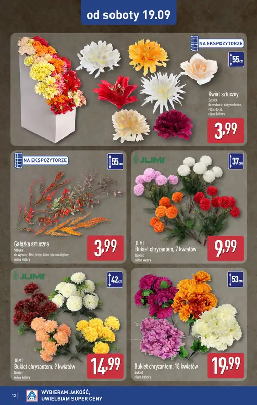 Aldi - gazetka promocyjna Aldi ma to coś! od środy 16.09 do soboty 19.09 - strona 12